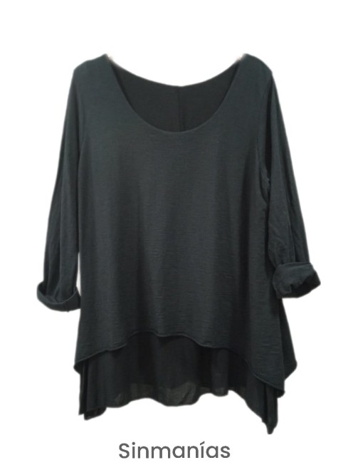 Camiseta Doble Capa