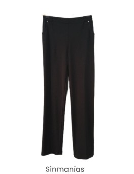 Pantalon Microotoman Negro